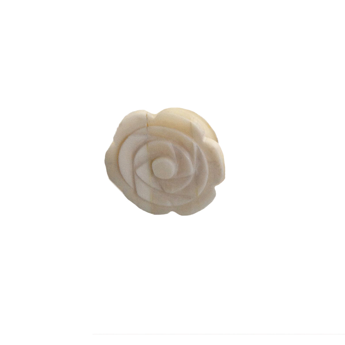 Ivory Rose Knob 4cm