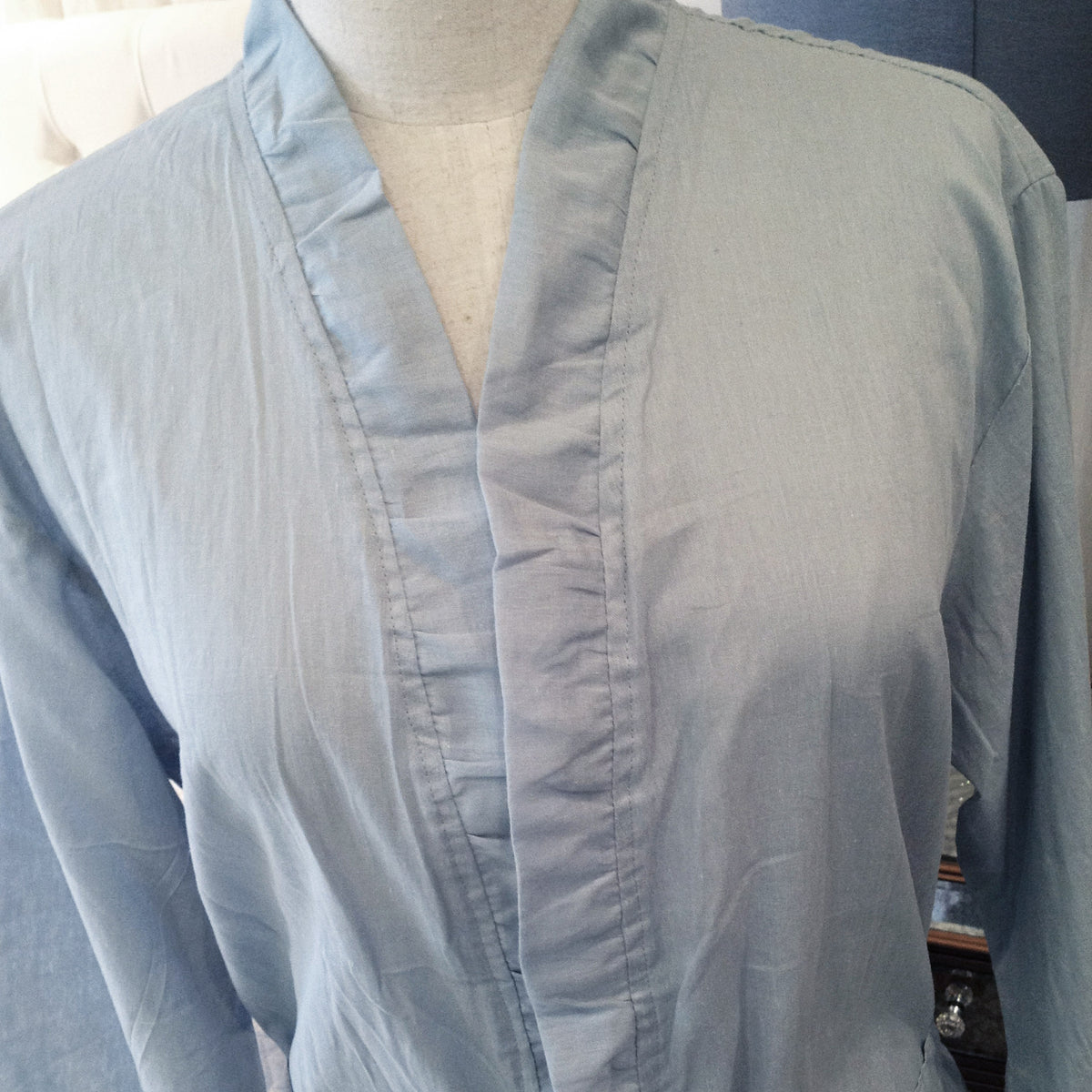 Blue Dressing Gown