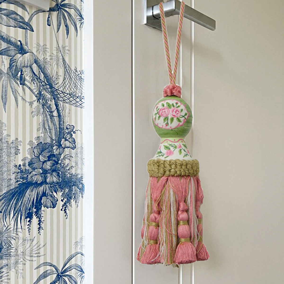 Shabby Chic Hand Painted Set of 2