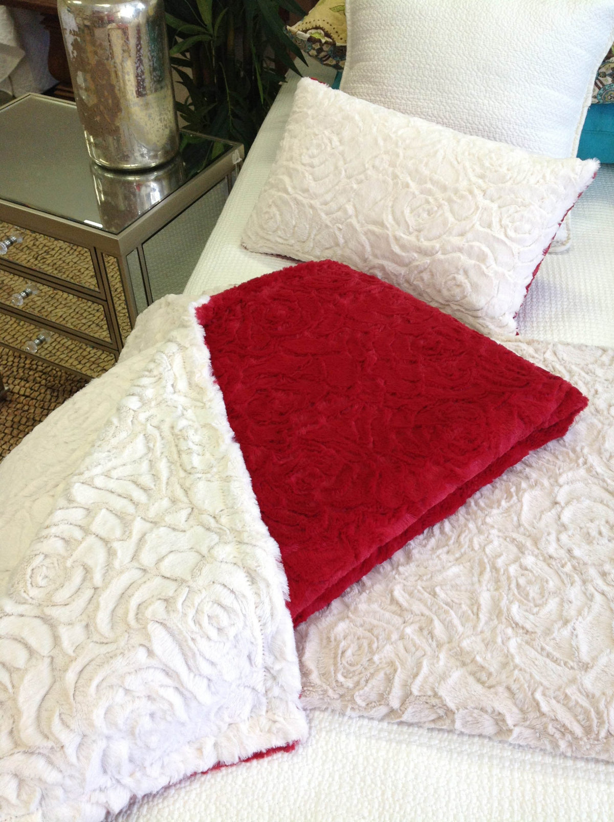 Cozy Rose Prefilled 30x50cm