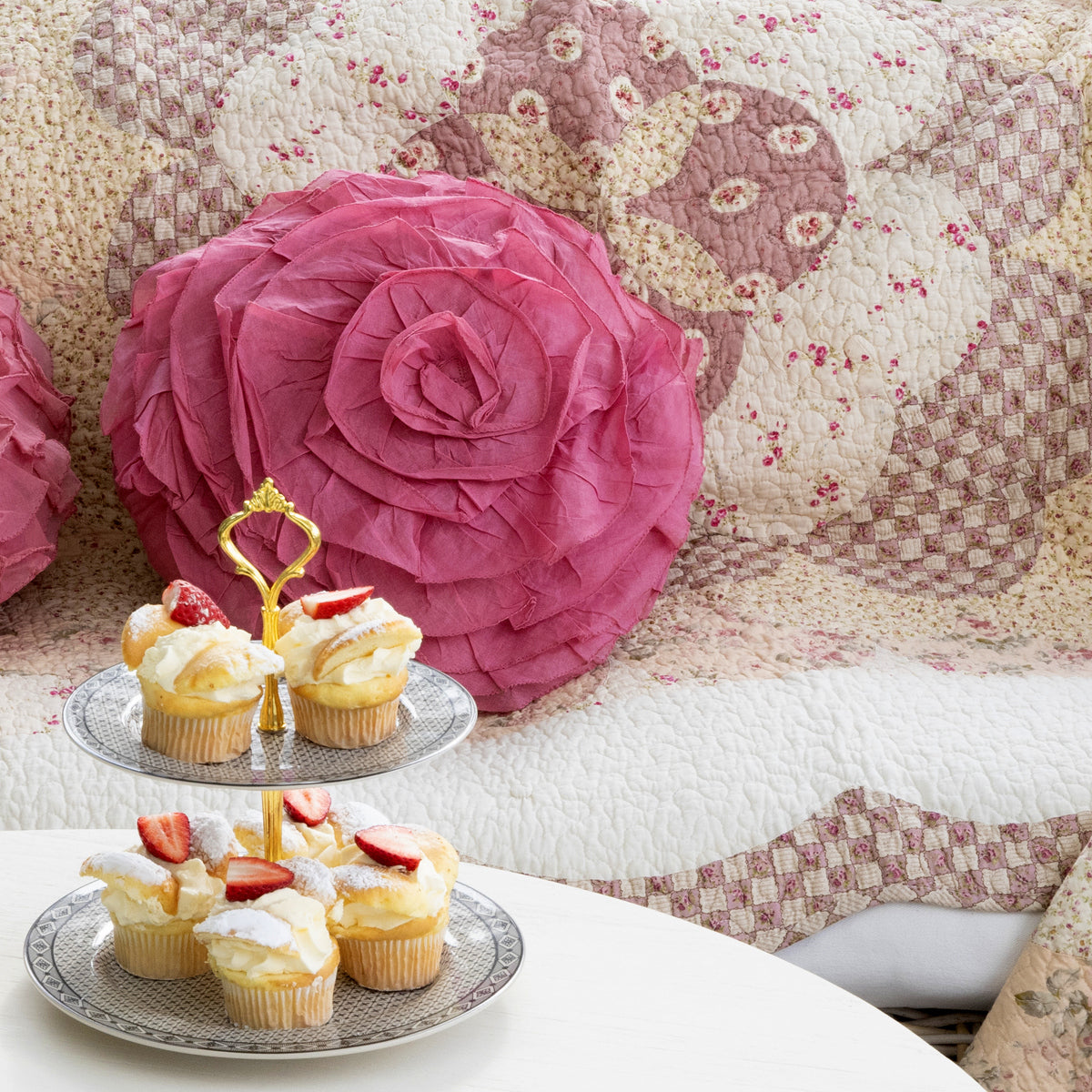 Nadia Two Tiered Cake Stand