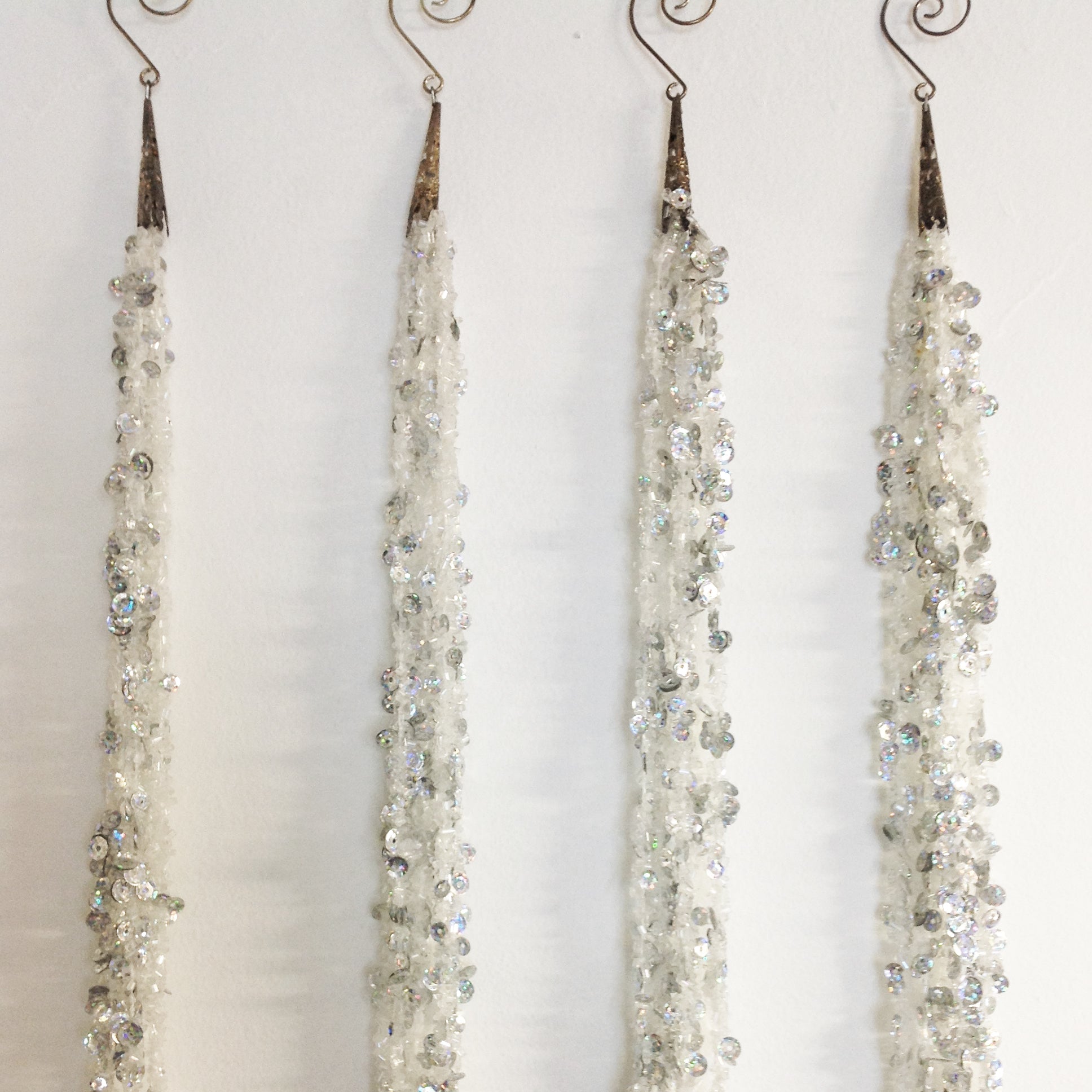 Beaded Strand Silver 180cm