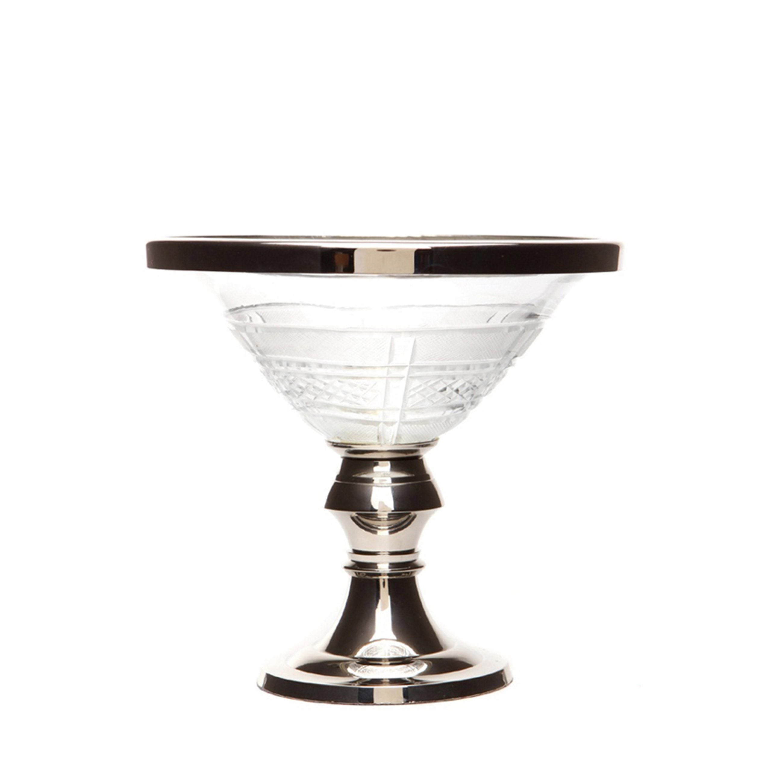 Glass Bowl Clear D16xH14.5cm