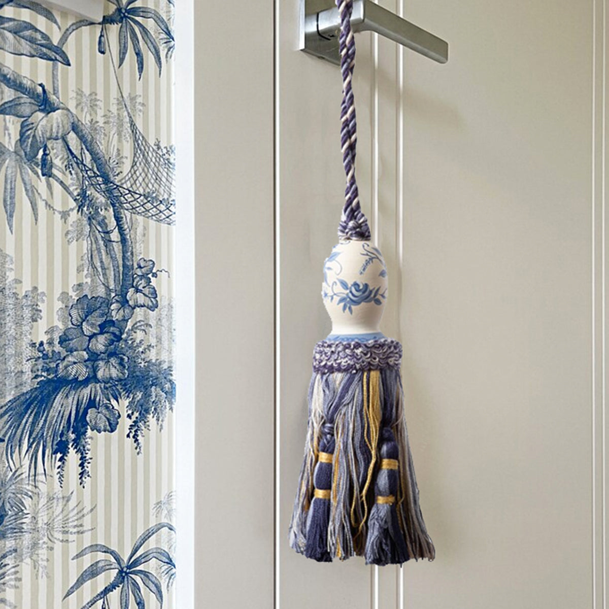 Blue French Toile Set of 2