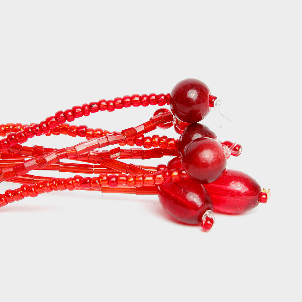 Napkin Rings Set of 6 - Red