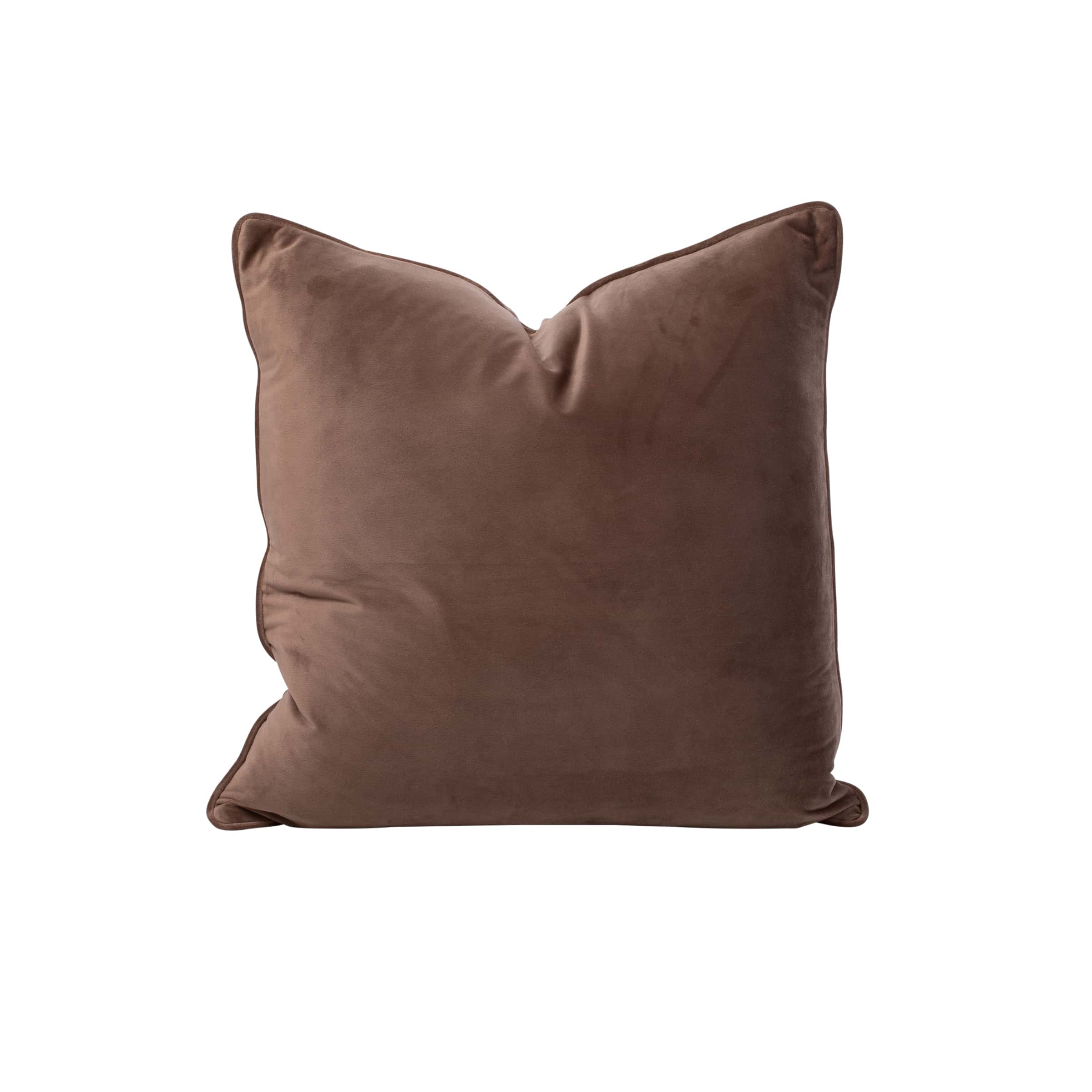 Carla Mocca Lumbar Feather - Mocha