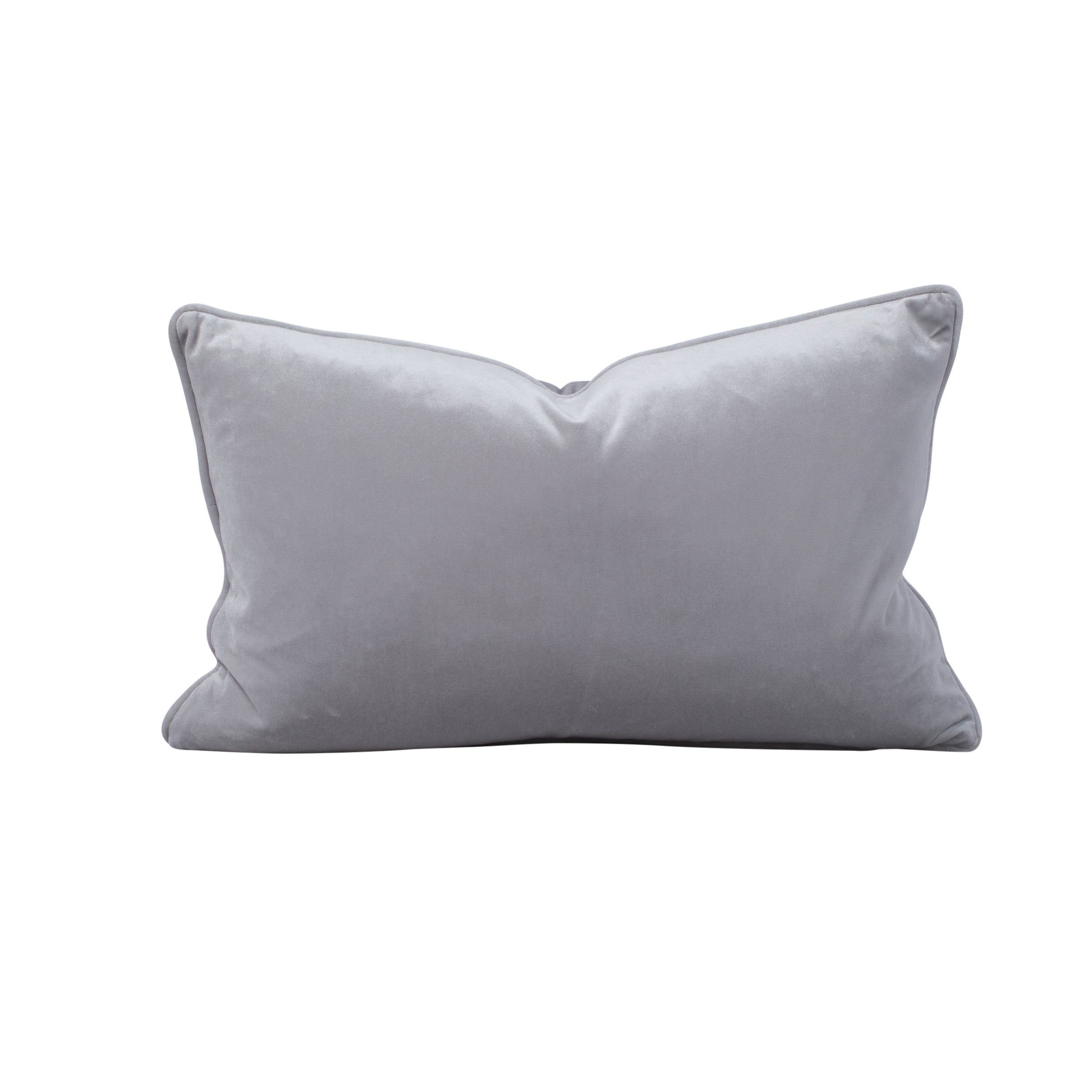 Florence Lumbar Feather Cushion - Snow White