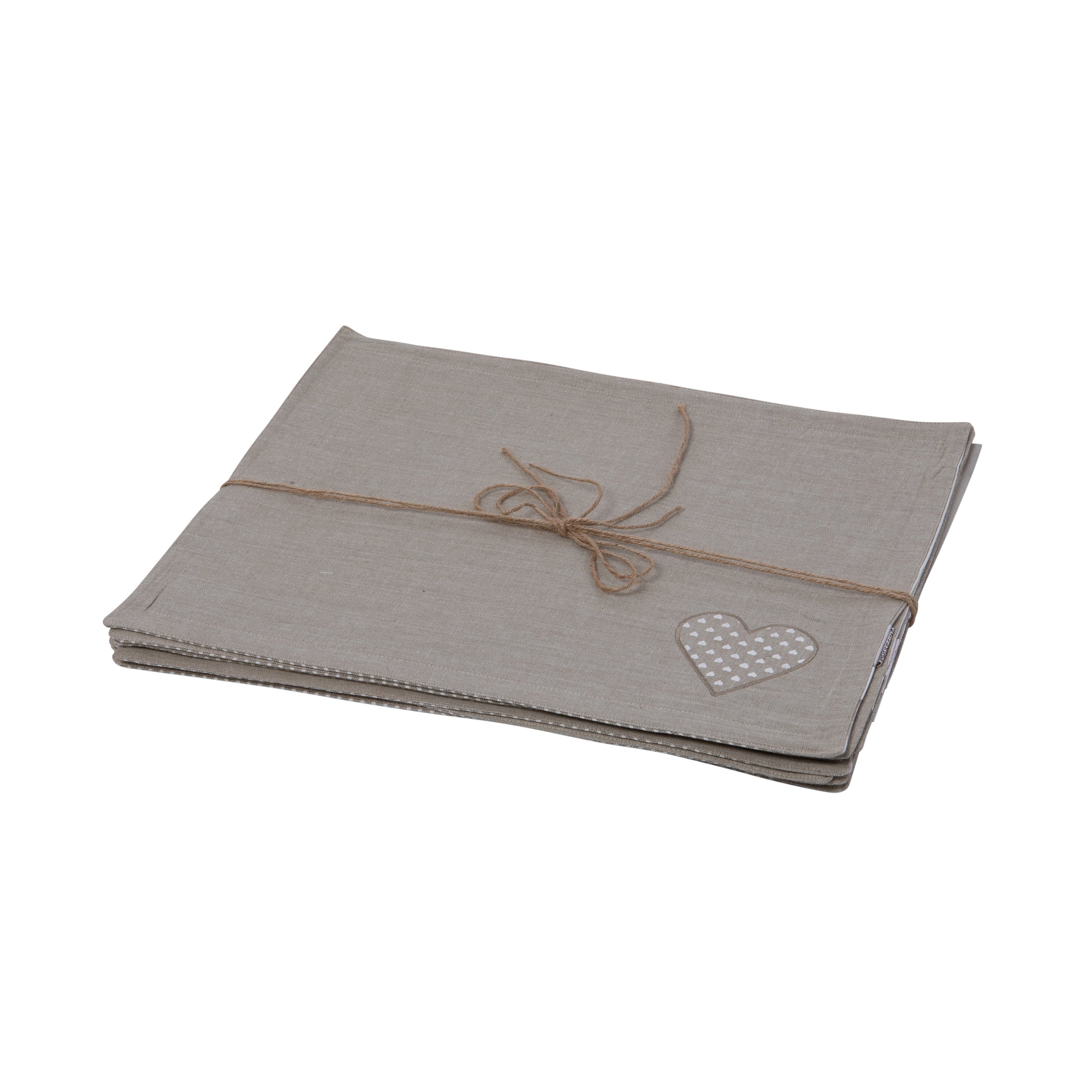 Placemat Set Hugo Heart