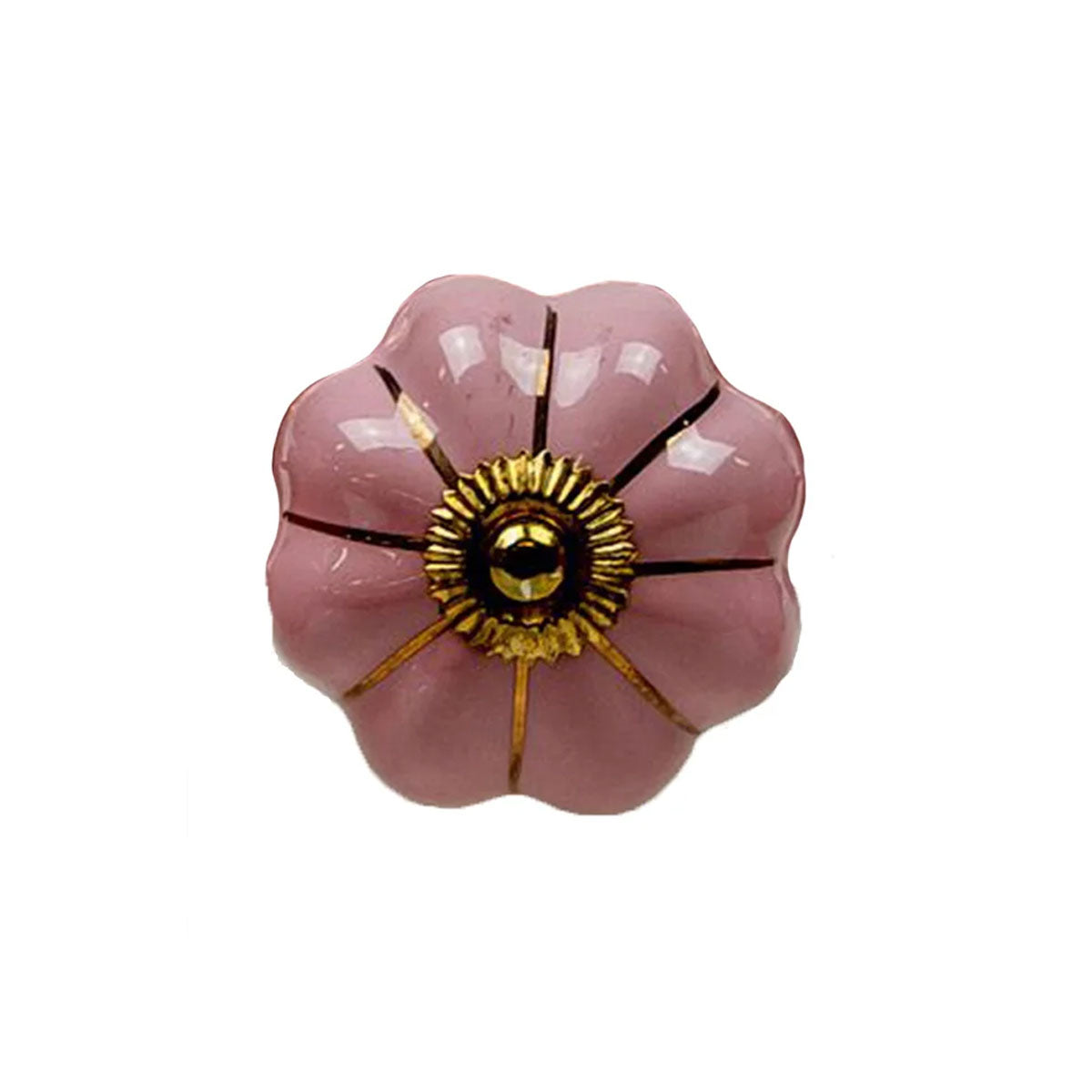 Large Ceramic Knob - Rose