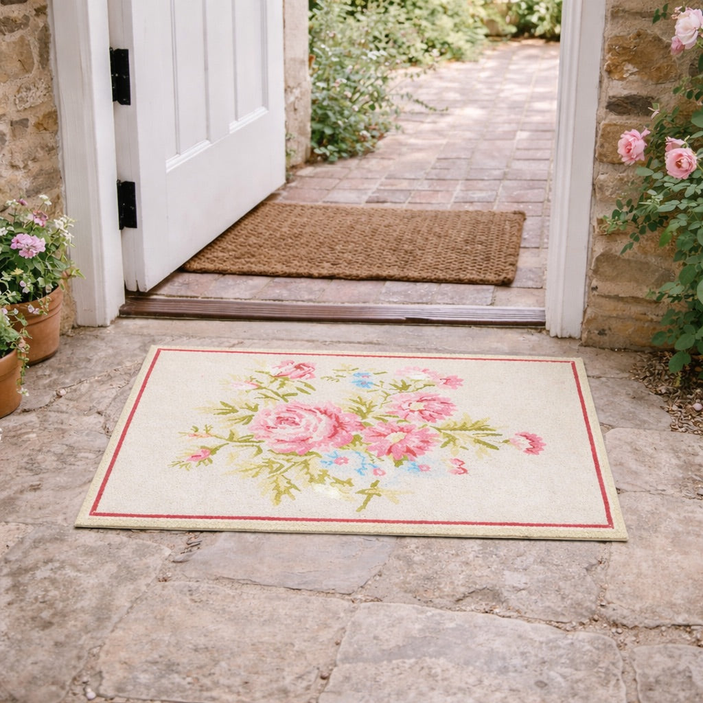 Bloom Cotton Floor Mat