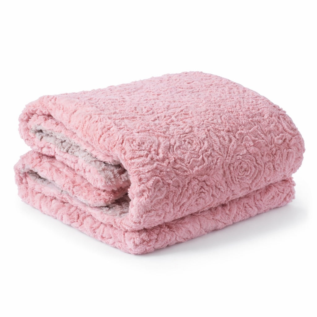 Cosy Blanket Rose - Salmon