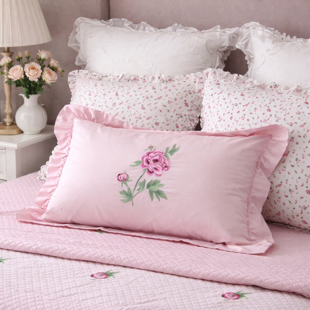 Peony Rose Pillow