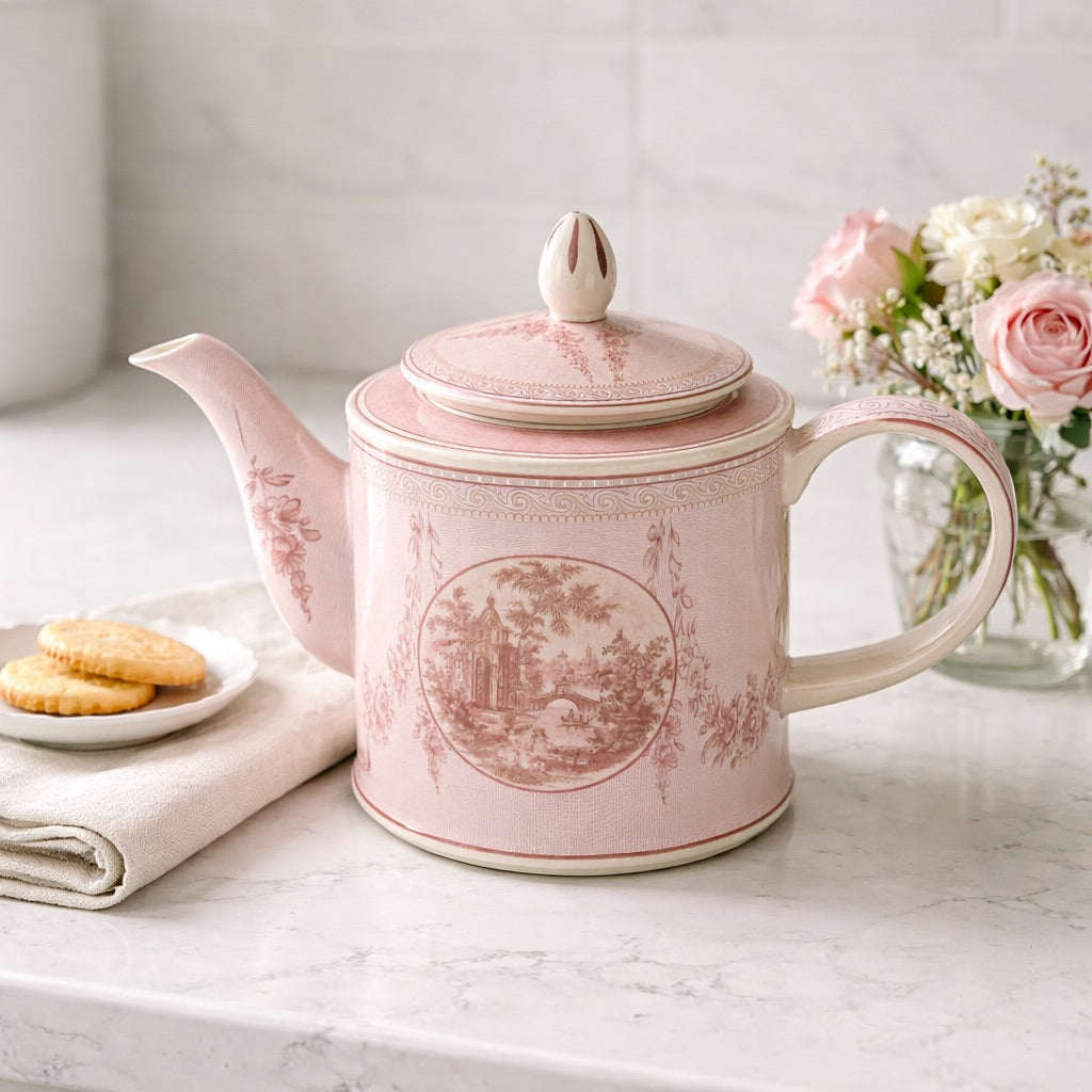 Palace Toile Tea/coffee Pot