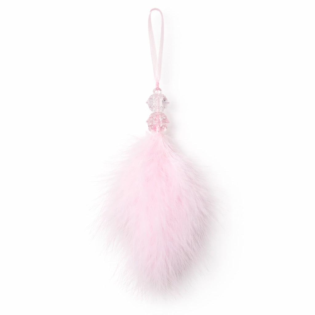 Soft Feather Tassel - Pink