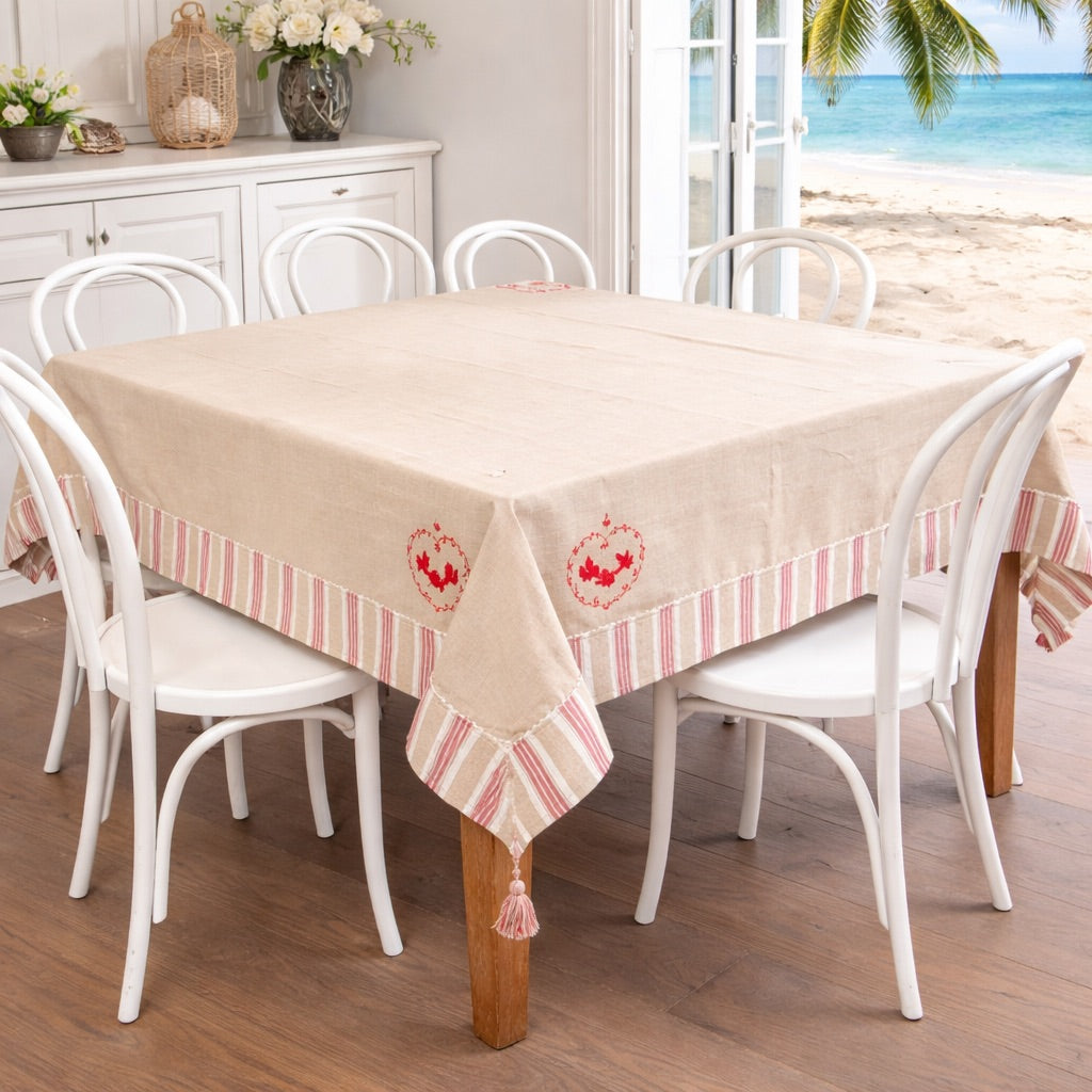 Tablecloth Vani - Red