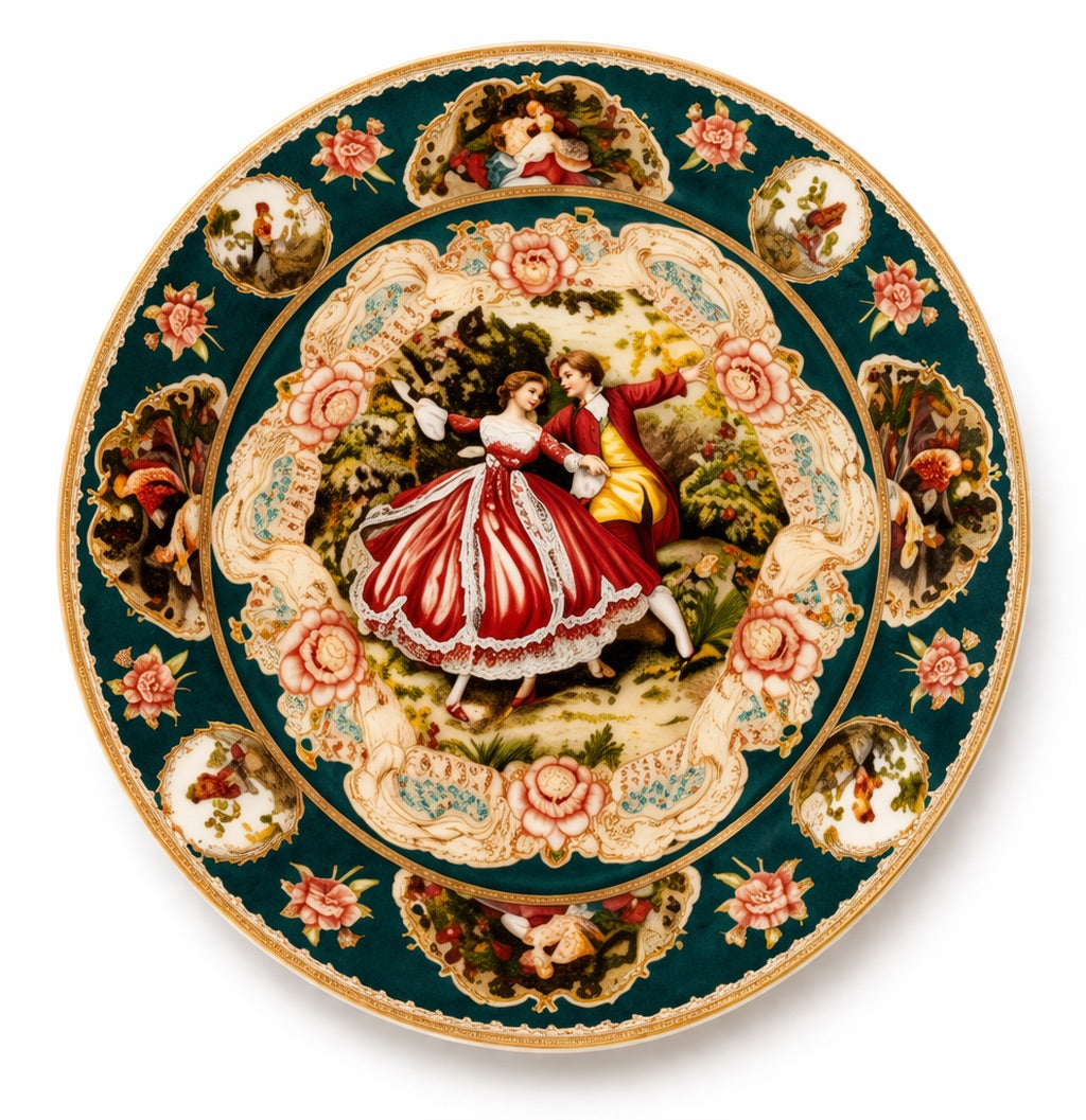 Romeo Juliet Dinner Plate
