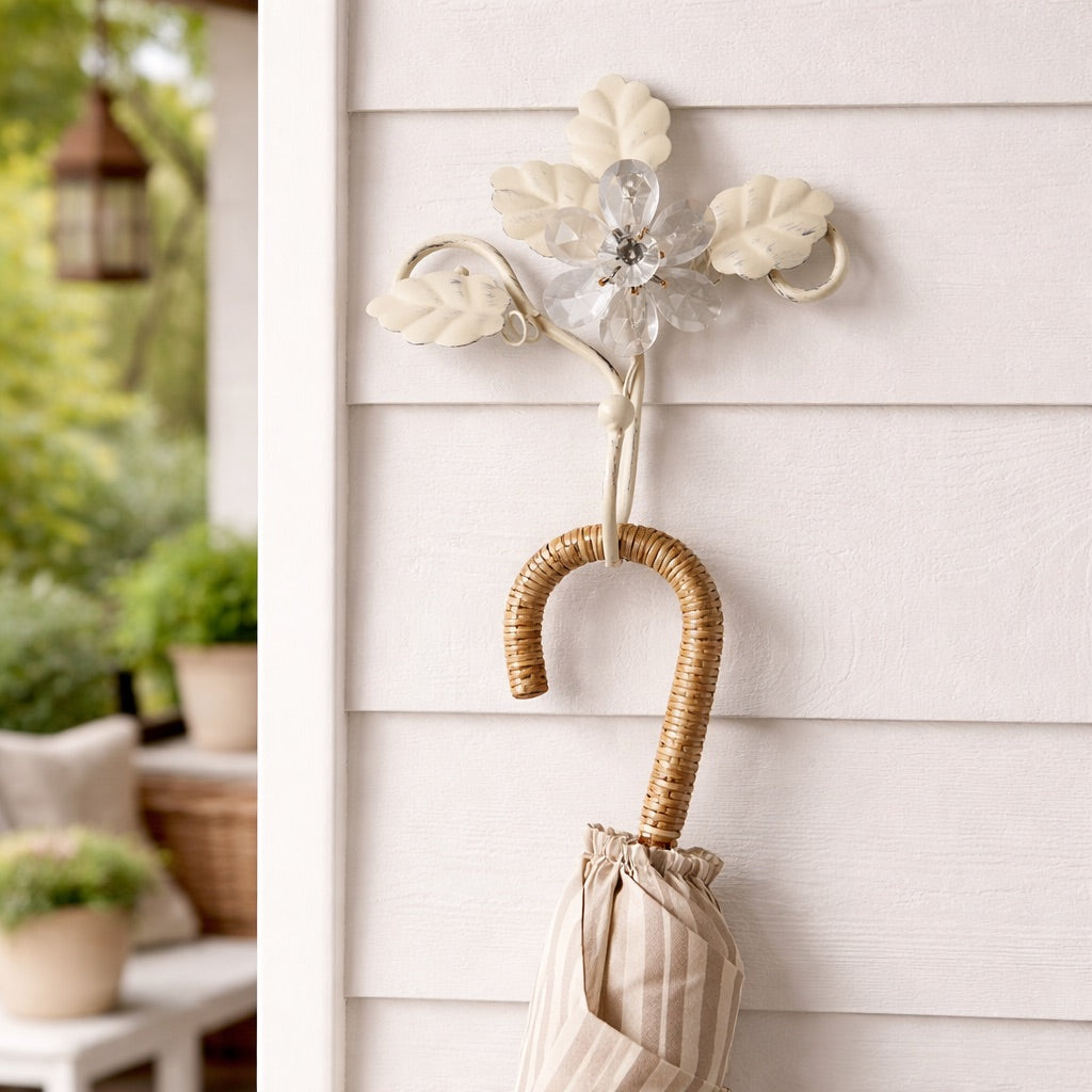 Wall Hook Daisy - Clear