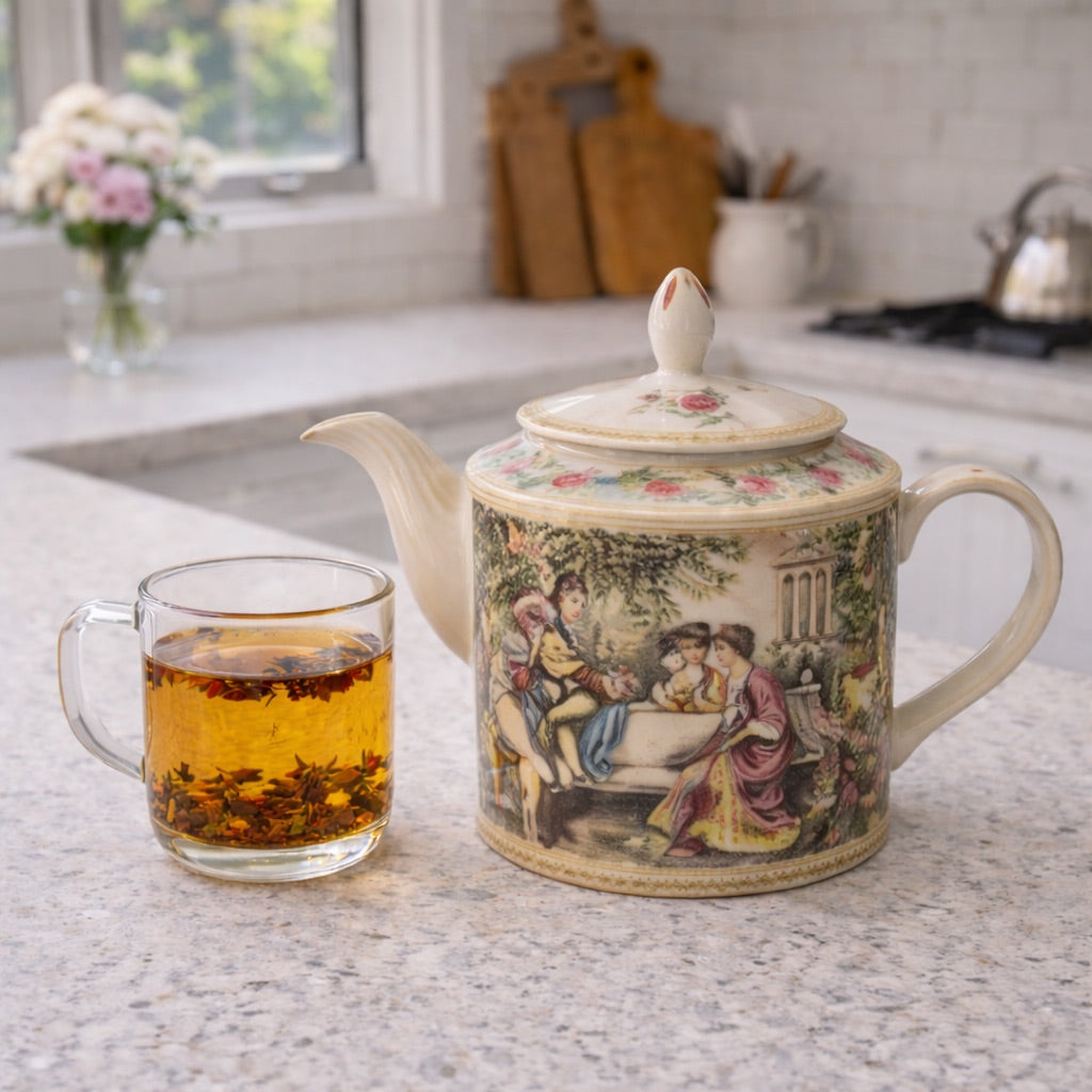 Lewis Ceramic Tea / Coffee Pot