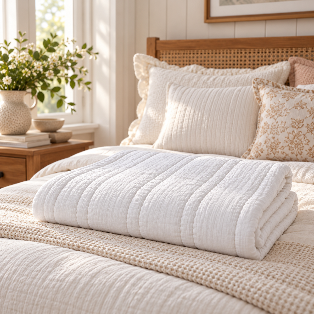 Taj Hand Quilted Throw – Casa Sereno