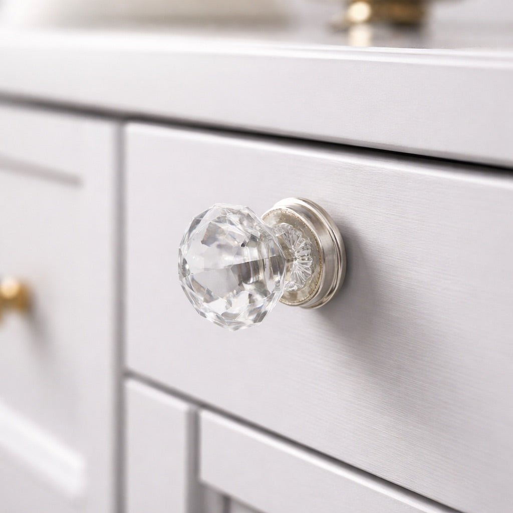 Crystal Diamond Knob