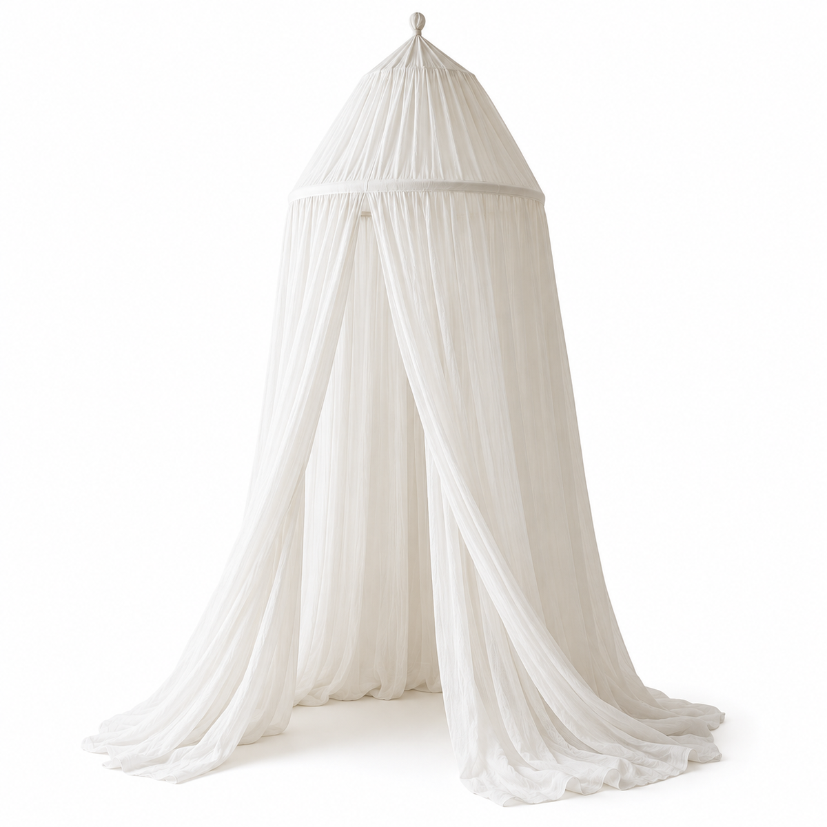 Muslin Cotton Canopy – White