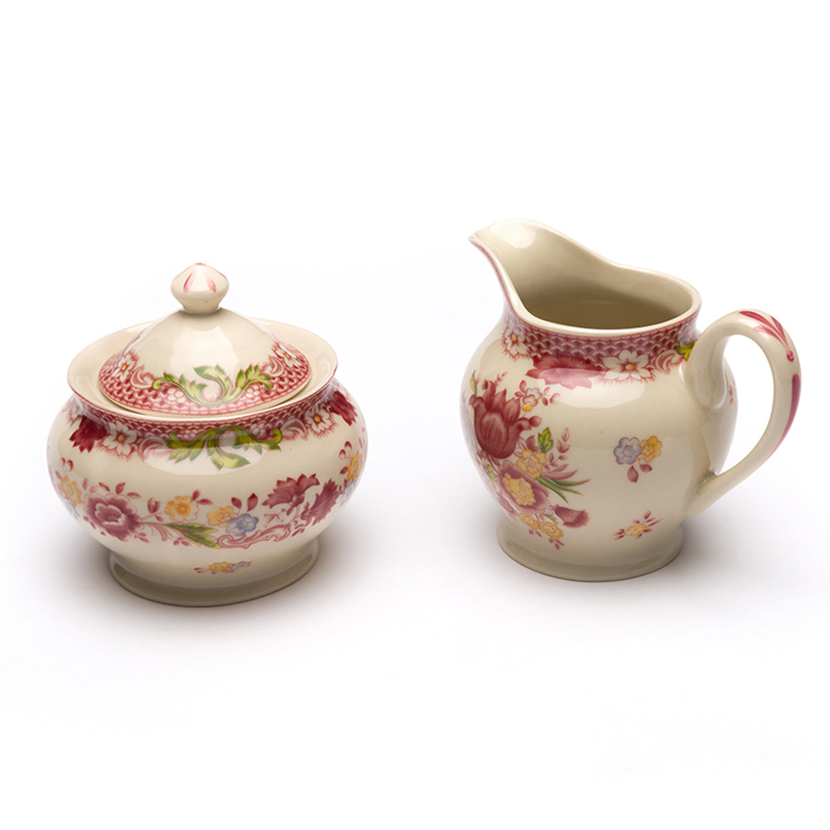 Floral Blossom Sugar & Creamer Set