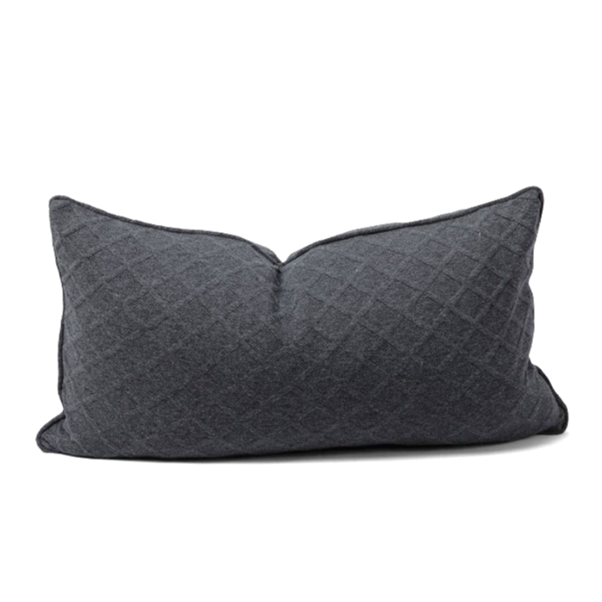 Jersey Feather Filled Lumbar - Iron