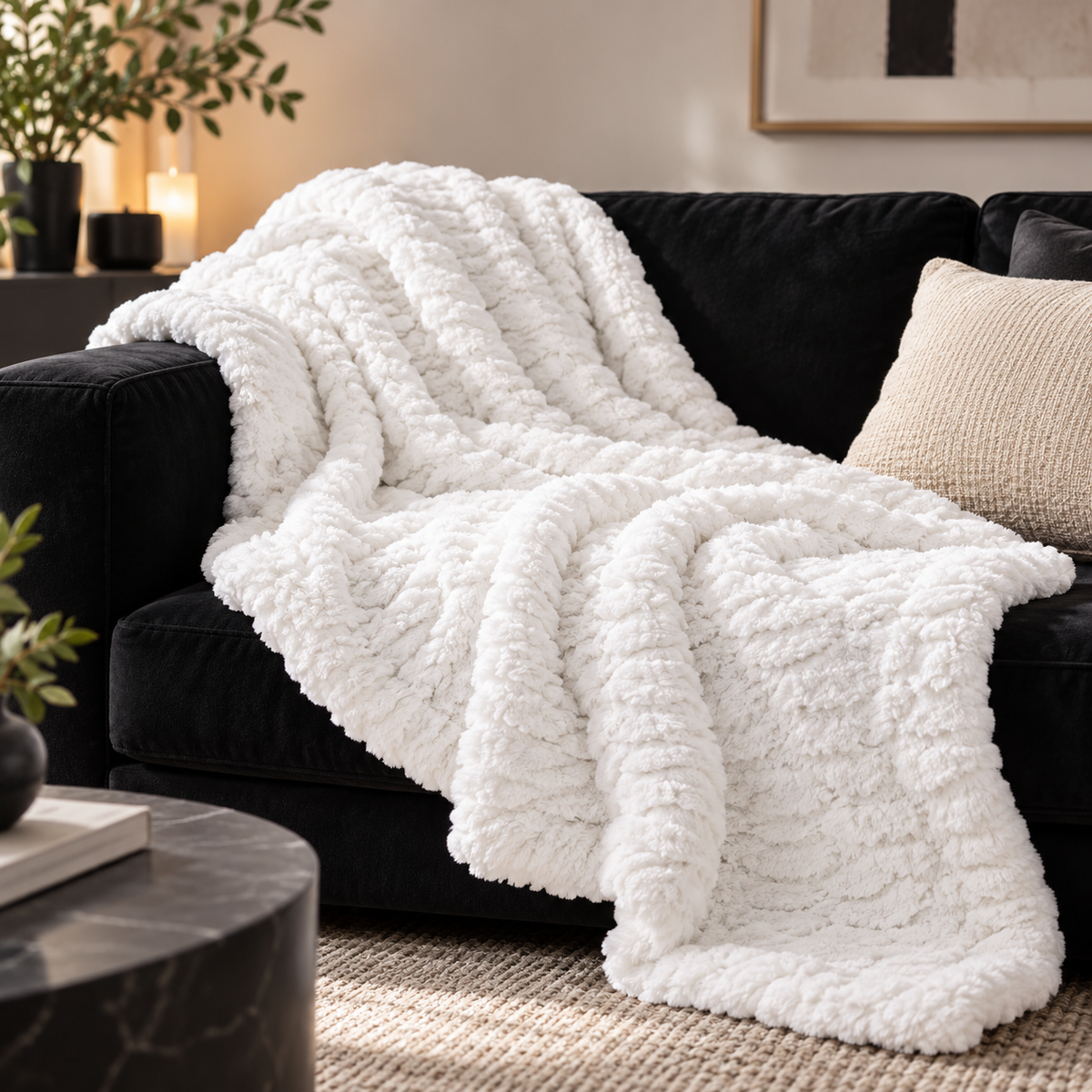 Cloud Soft Throw White