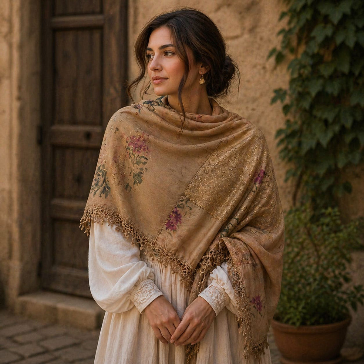 Boho Oasis Wrap - Cocoa