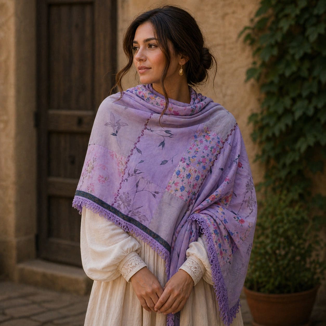Boho Oasis Wrap - Lavender