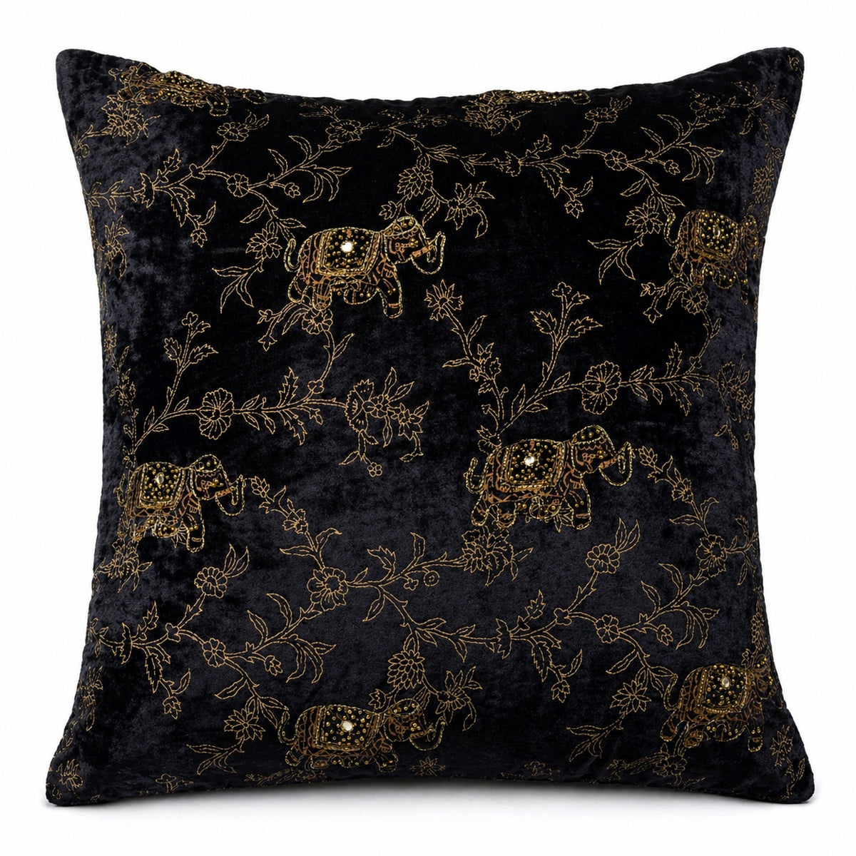 Imperial Velvet Jaipur - Black