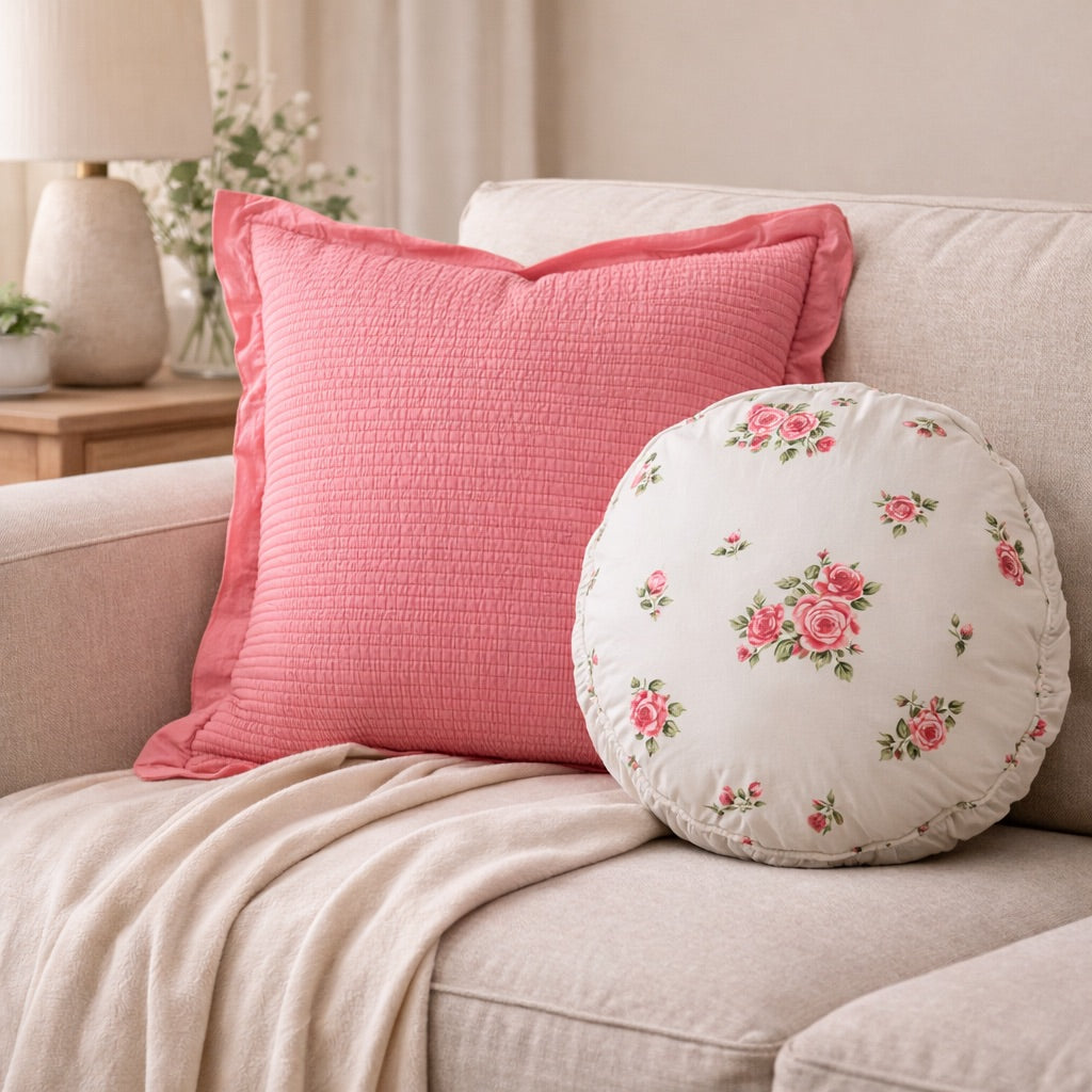 Elegance European Cover - Dusty Pink