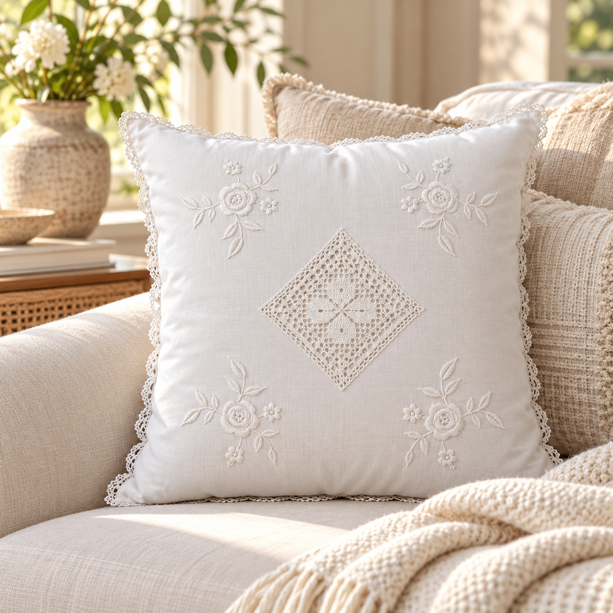 French Jardin Cushion
