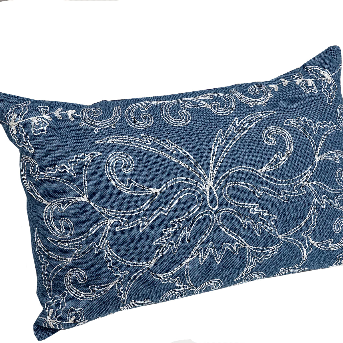 Embroidered Deco Pillow