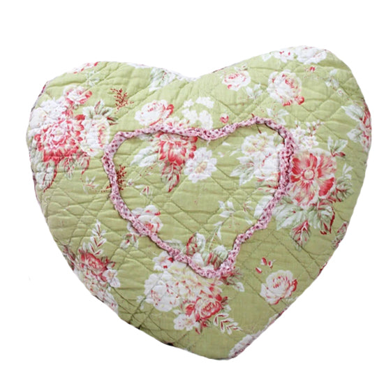 Lana Heart Cushion Prefilled