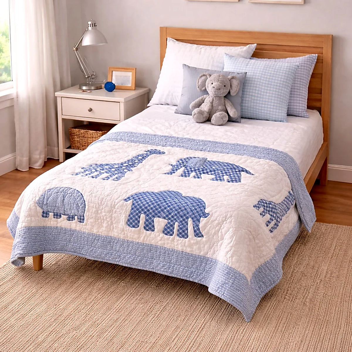 Zora Hand Quilted Blanket