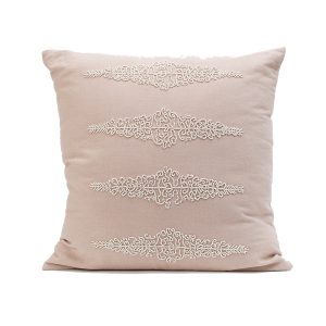 Pearl Zena Cushion Prefilled - Linen