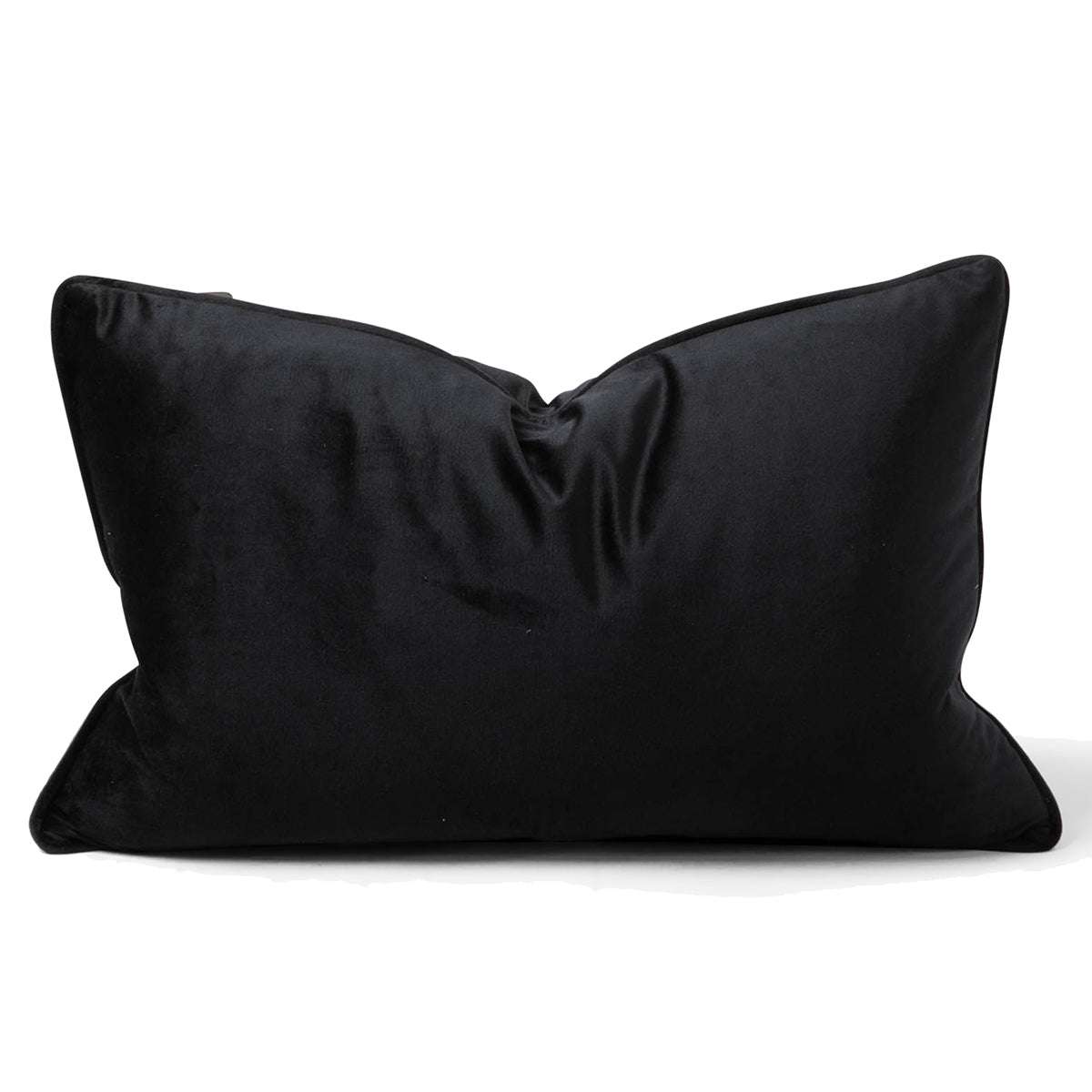 Carla Black Cushion Feather
