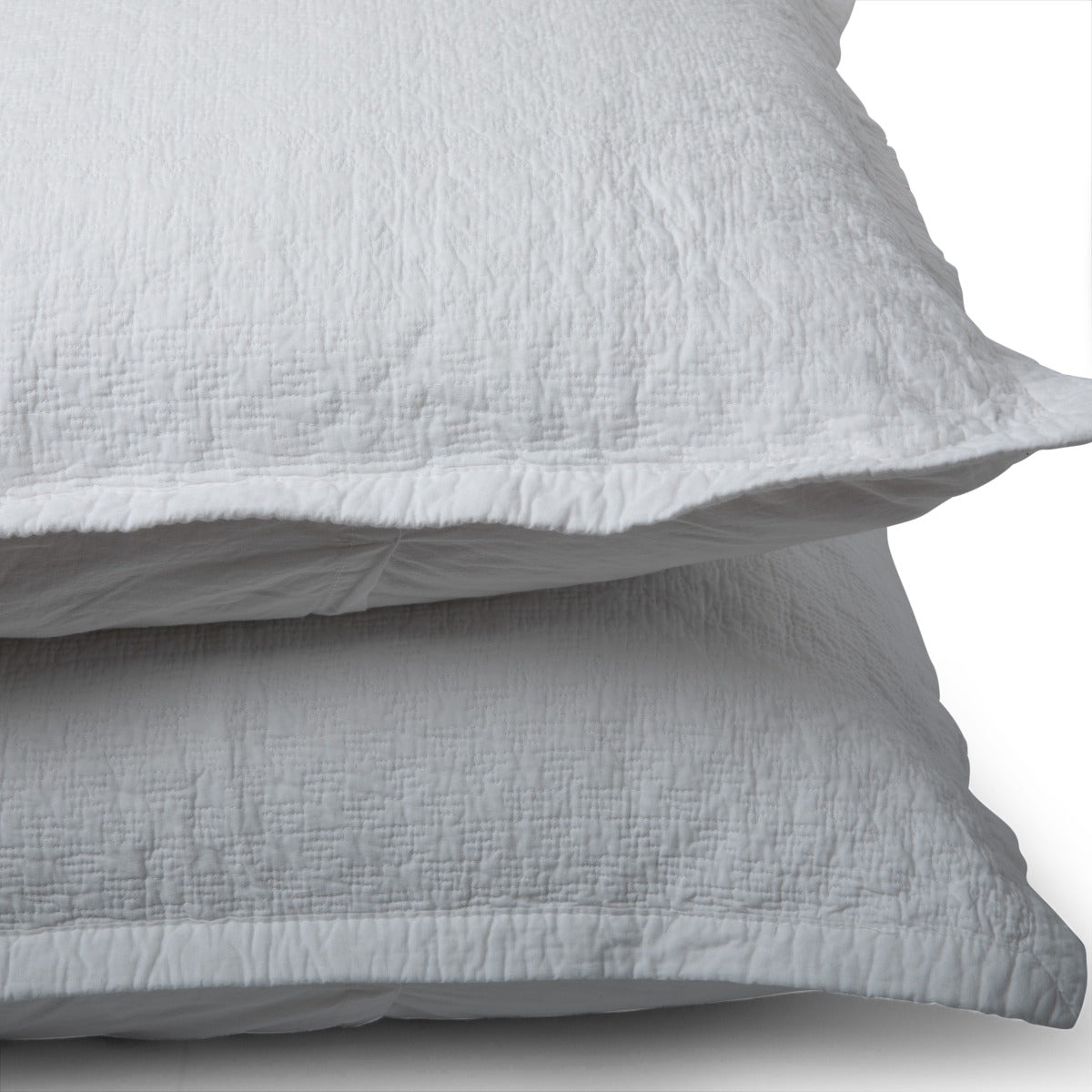 Taj European Cover - White