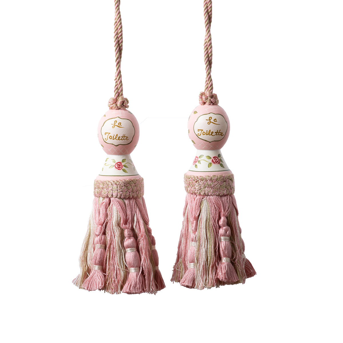 Pale Pink La Toilette Set of 2