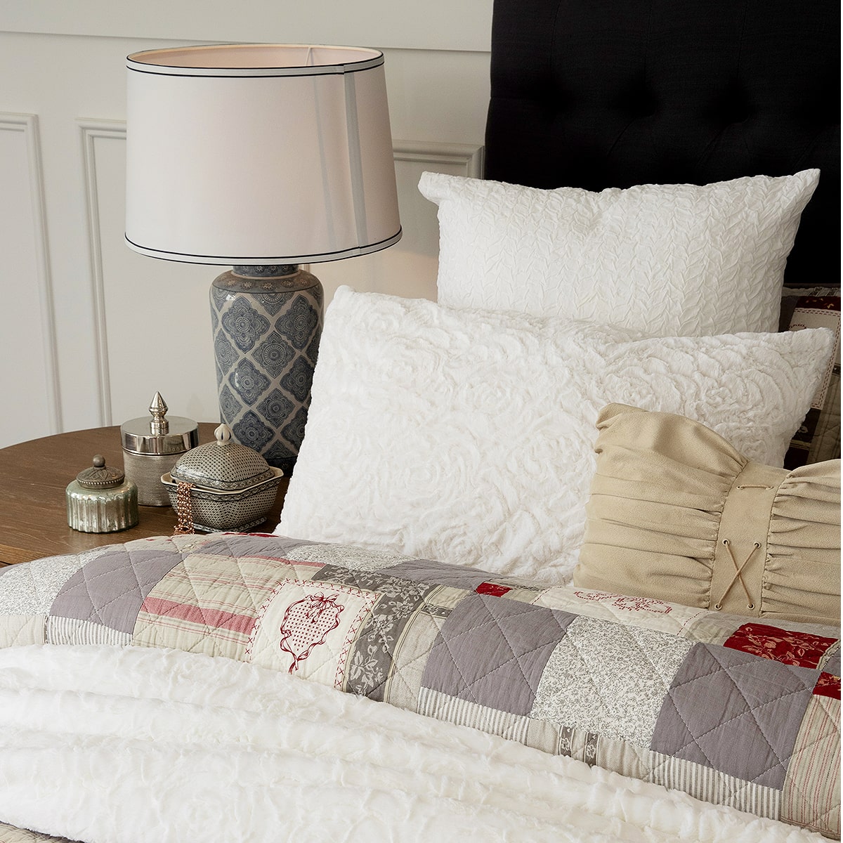 Cosy Blanket Rose - White