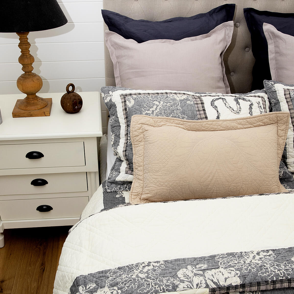 Ella Cushion - Taupe