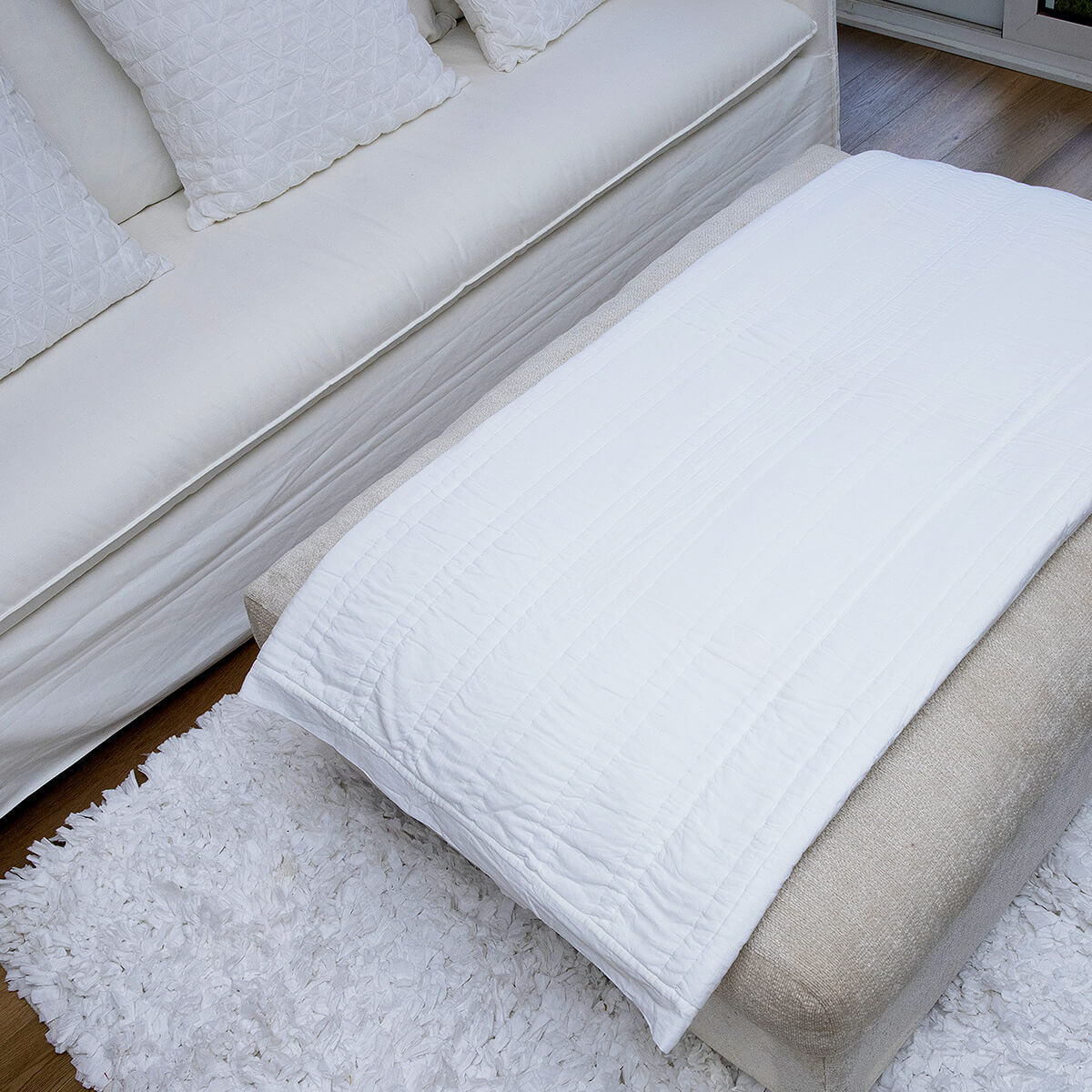 Taj Hand Quilted Throw