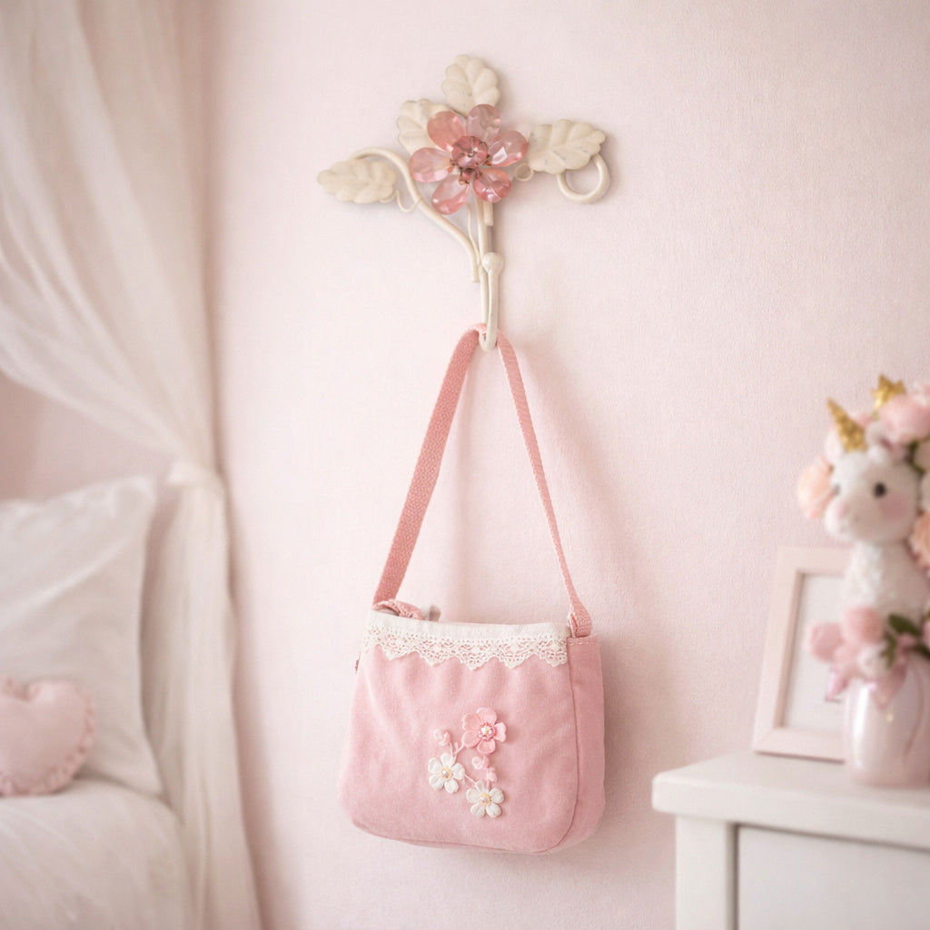 Wall Hook Daisy - Pink