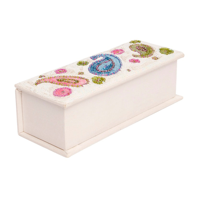 Fabric Gift Box Sparkling Sequins