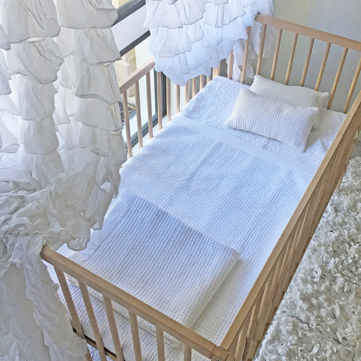 Jasper Cot Set - White