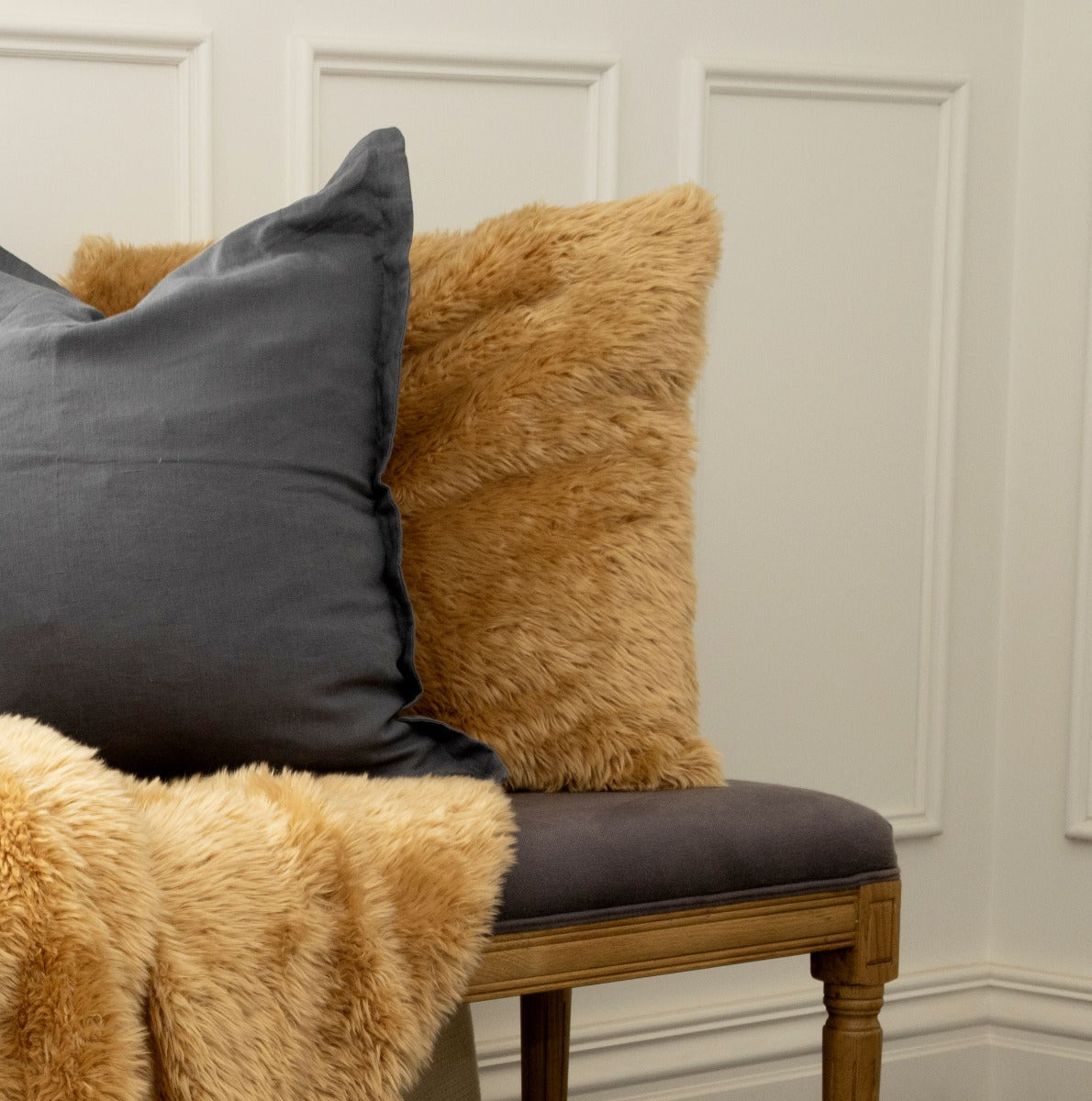 Oslo Fur Feather Filled
