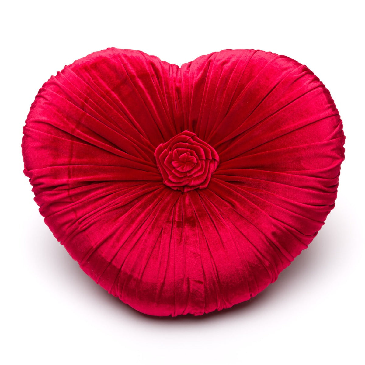 Rosette Heart Prefilled - Crimson