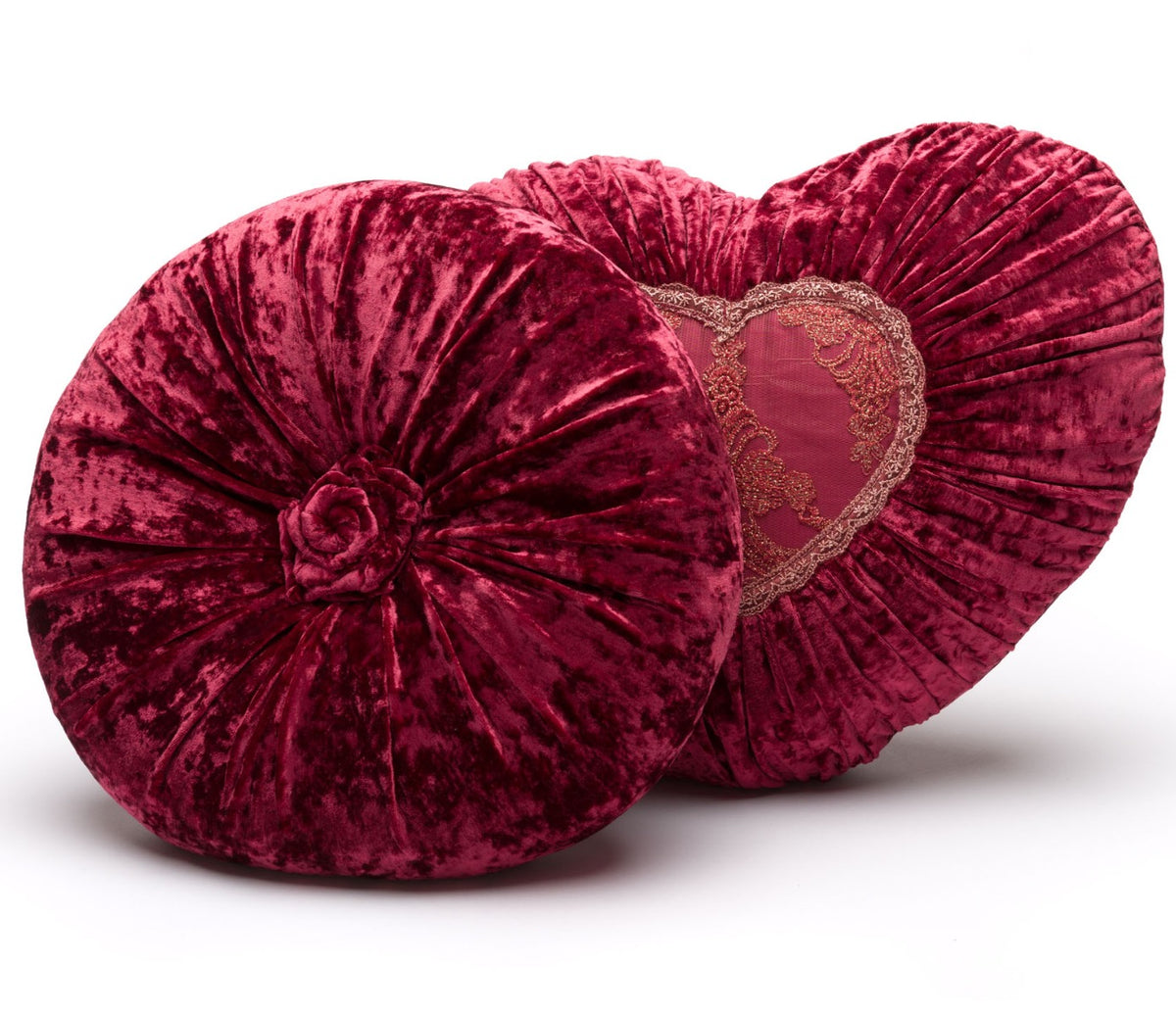Lace Heart Prefilled - Rosewood