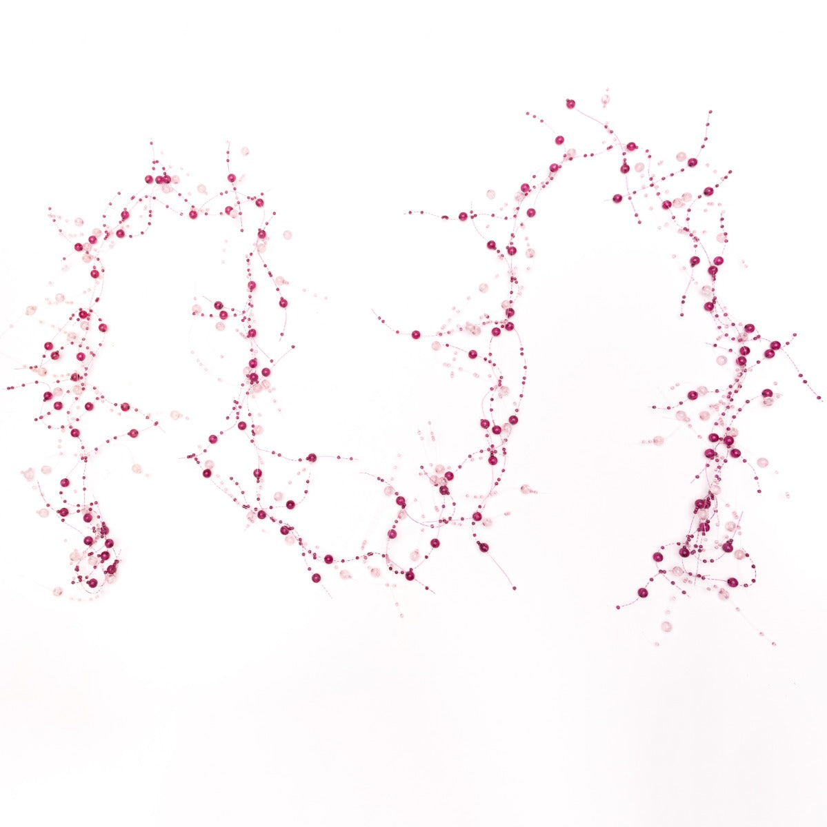 Decorative Beaded Garland - Pink